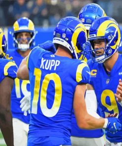 Rams Football Players Paint By Numbers
