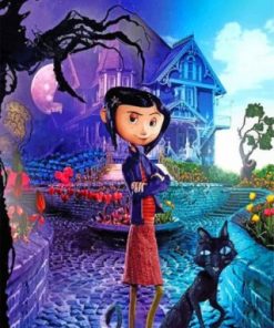 Coraline Animation Movie Paint By Numbers
