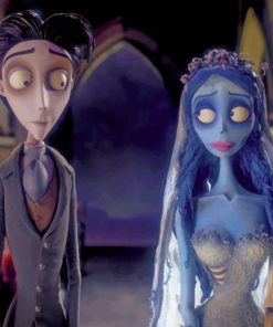 Corpse Bride Animated Paint By Numbers