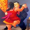 Botero Style Fat Dancers Paint By Numbers