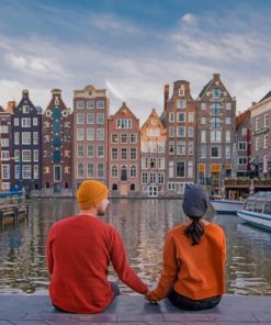 Romantic Amsterdam Date Paint By Numbers