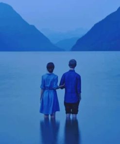 Romantic Couple Seascape Paint By Numbers