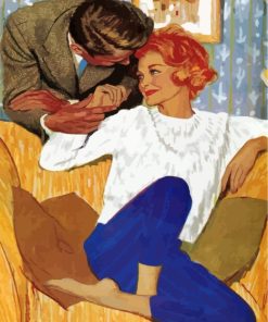 Romantic Couple Love Paint By Numbers