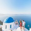 Romantic Santorini Couple Paint By Numbers