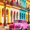 Classic Cars of Havana Paint By Numbers