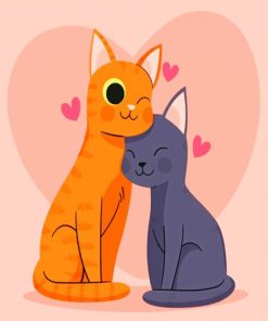 Cute Kitty Fun Paint By Numbers