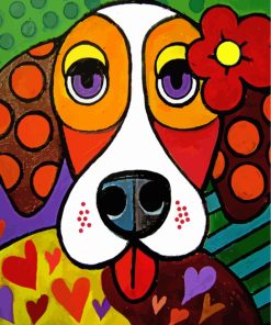 Cute Dog Paint By Numbers for Pet Lovers
