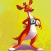 Cute Kangaroo Australian Animals Paint By Numbers