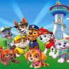Paw Patrol Cartoon Dogs Paint By Numbers