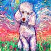 Cute Poodle Dog Paint By Numbers