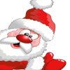 Cute Santa Claus Christmas Paint By Numbers