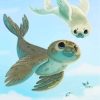 Playful Seal Animals Paint By Numbers