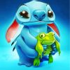 Cute Stitch Animation Paint By Numbers