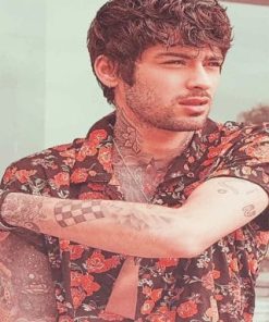 Cute Zayn Malik Paint By Numbers