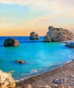 Cyprus Seaside Ayia Napa Paint By Numbers