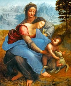 Leonardo da Vinci Masterpiece Paint By Numbers