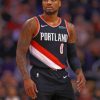 Damian Lillard Basketball Player Paint By Numbers