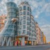 Dancing House Prague Cityscape Paint By Numbers