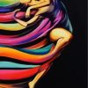Dancing Colorful Woman Paint By Numbers