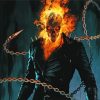 Ghost Rider Thrills Paint By Numbers