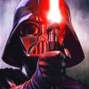 Darth Vader Sci-Fi Paint By Numbers