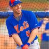 David Wright Baseball Paint By Numbers