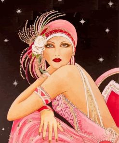 Deco Ladies Woman Paint By Numbers