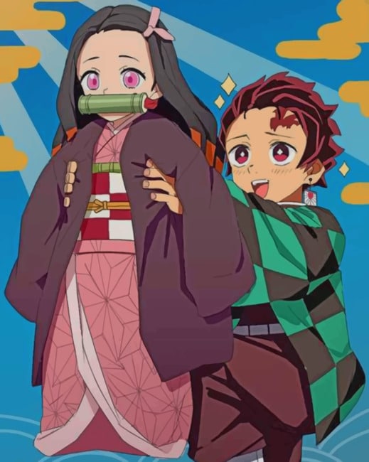 Finalizing the Demon Slayer Painting