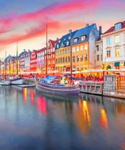 Scandinavian Nyhavn Paint By Numbers