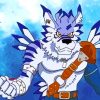 Weregarurumon Digital Adventure Paint By Numbers