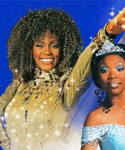 Disney Black Cinderella Paint By Numbers