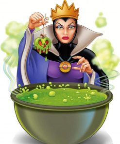 Snow White Evil Queen Paint By Numbers