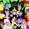 Disney Villains Collection Paint By Numbers