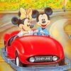 Disneyland Mickey and Minnie Cartoons Paint By Numbers