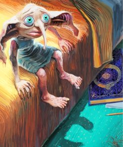 Dobby at Hogwarts Paint By Numbers