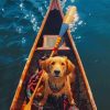 Dogs on Boats Paint By Numbers