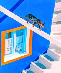 Domestic Cat Thira Paint By Numbers