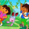 Dora and Diego Adventure Paint By Numbers