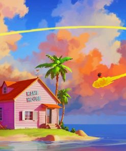 Dragon Ball Japan Manga Scene Paint By Numbers