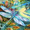 Colorful Dragonfly Paint By Numbers