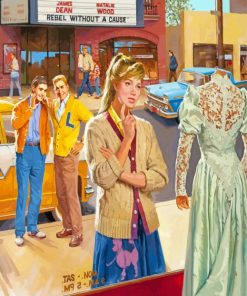 Dreamy Women's Fashion Paint By Numbers