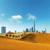 Dubai Camel Sunset Paint By Numbers