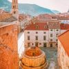 Dubrovnik Cityscape Paint By Numbers