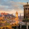 Beautiful Dugald Stewart Monument Edinburgh Paint By Numbers