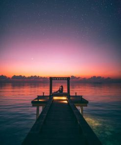 Maldives Island Sky Paint By Numbers