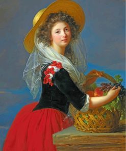 Elisabeth Vigee Le Brun Vintage Paint By Numbers