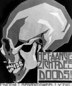 MC Escher Skull Paint By Numbers