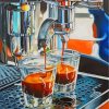 Espresso Coffee Drinks Paint By Numbers