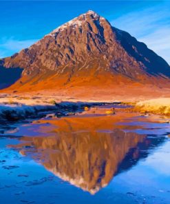 Scenic Etive Mor Mountains Paint By Numbers