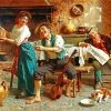 Eugenio Zampighi Family Moments Paint By Numbers